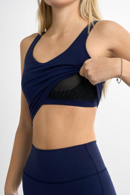 Softy Crop Top - for dame - Famme - Sports Bra